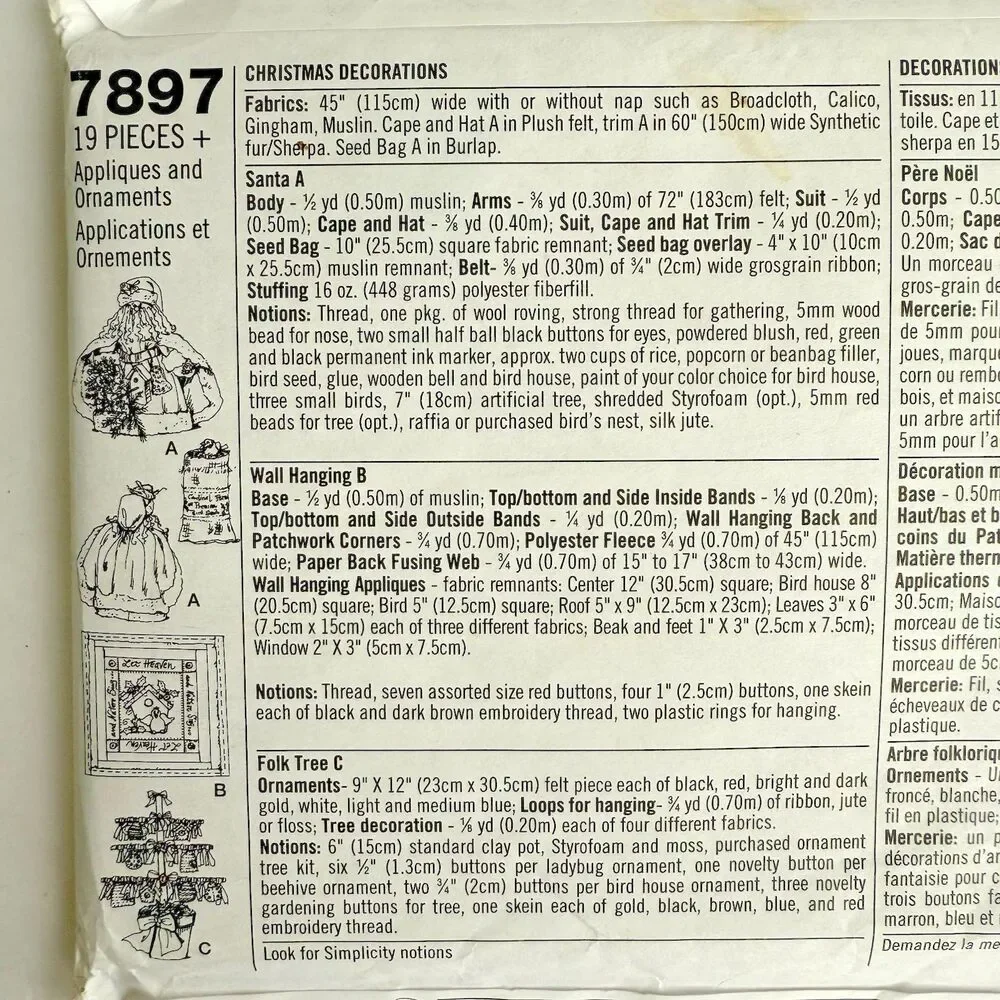 Simplicity 7897 holiday